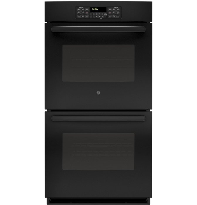 GE JK3500DFBB 27" Black Electric Double Wall Oven