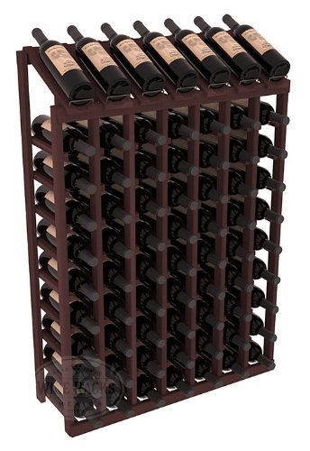 Wine Racks America Redwood 7 Column 10 Row Display Top Kit. 13 Stains to Choose From! N8