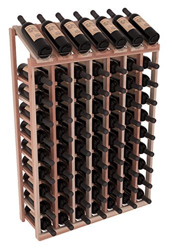 Wine Racks America Redwood 7 Column 10 Row Display Top Kit. 13 Stains to Choose From! N11