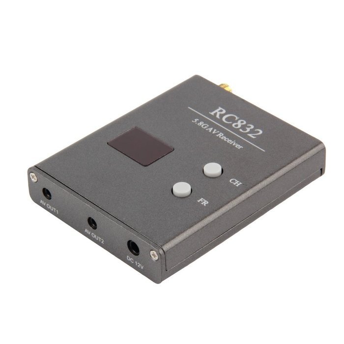 Ericoco 32Ch 600mw RC832 5.8G 3.5km Wireless AV Receiver Power Off Memory for FPV N2