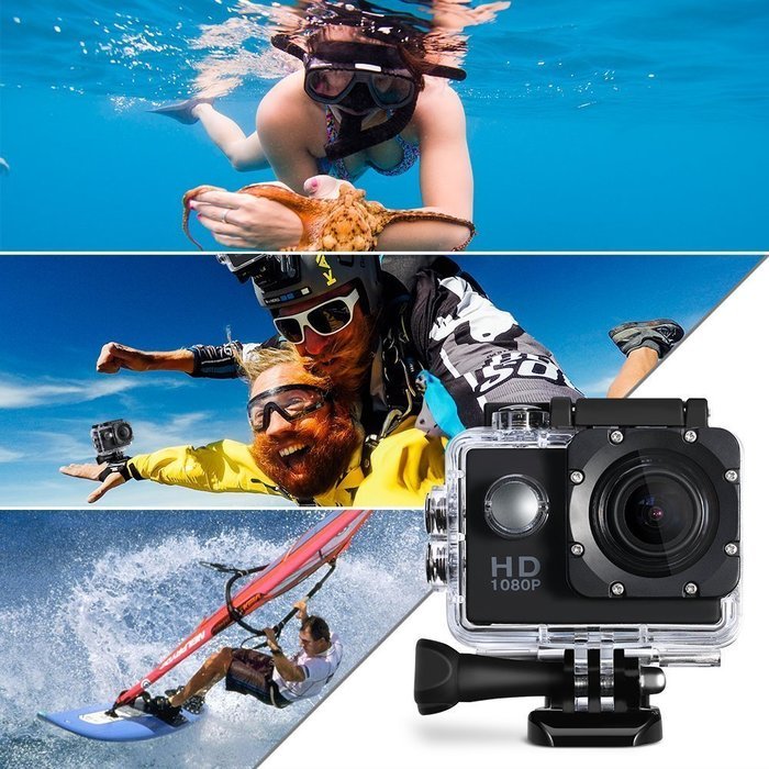 E.life 2" Waterproof Sports DV Camera HD DVR Sports Action Camera Camcorder N2