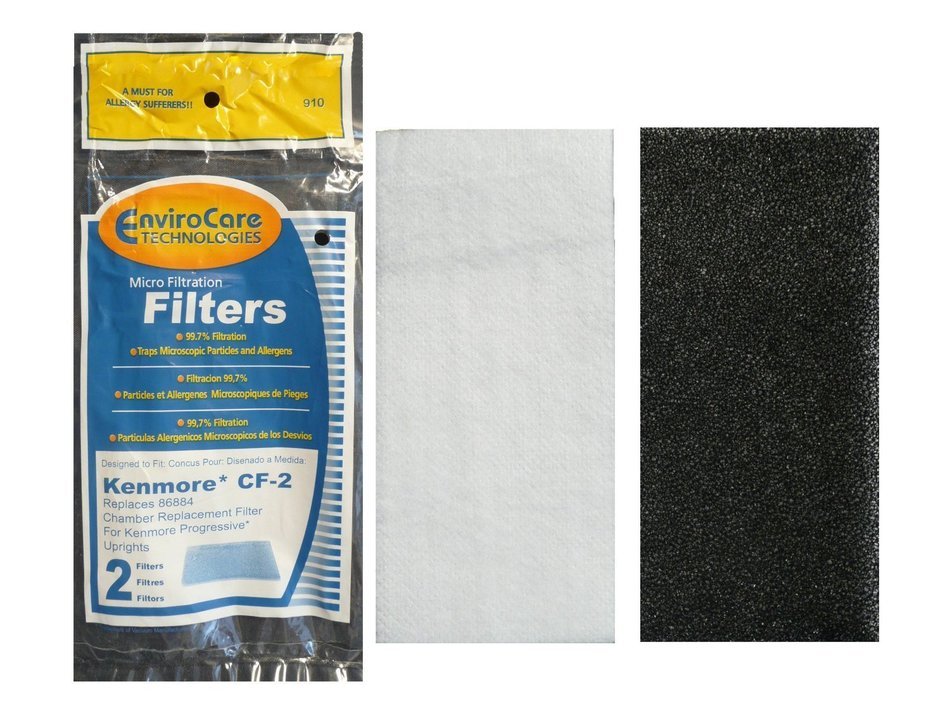 Kenmore Part#2086884 - Kenmore CF2 Foam Replacement Filter - Upright, Progressive Vacuum Cleaners, 86884, 20-86884C... N2