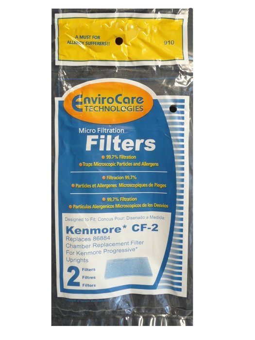 Kenmore Part#2086884 - Kenmore CF2 Foam Replacement Filter - Upright, Progressive Vacuum Cleaners, 86884, 20-86884C... N3