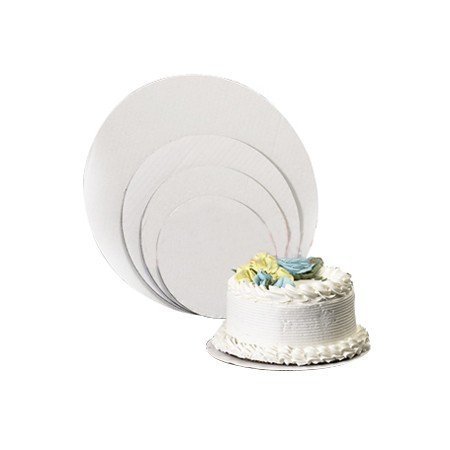 11" White Corrugated Cake Board Circles - 250 per case 11CRC Vineland Packaging Corp.