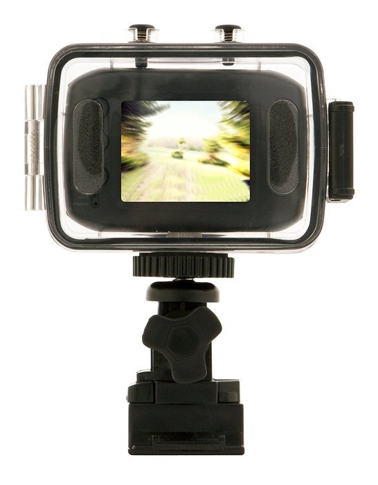 Emerson EVC355BK HD Sports Action Video Camera Kit With Waterproof Case N12