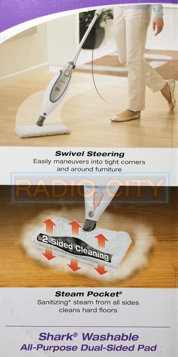 Shark Steam Pocket Mop For All Hard Floors Sanitizing Mop 3801 N2