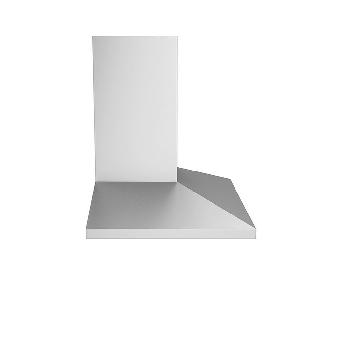 Ancona Chef WPC430 Wall-Mounted Pyramid Style Convertible Range Hood, 30-Inch, Stainless Steel N2