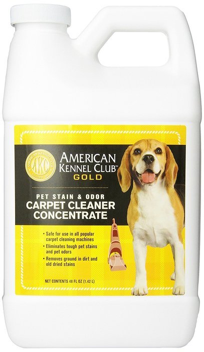 AMERICAN KENNEL CLUB GOLD 2X Carpet and Upholstery Concentrate Cleaning Solution, 48-Ounce