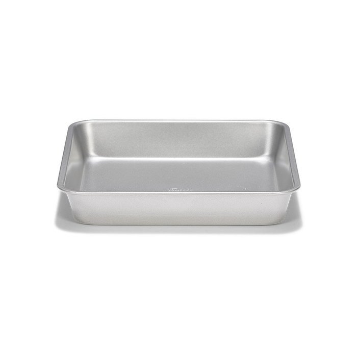 Patisse Nonstick Silver Top Square Cake Pan, 8-5/8-Inch, Silver Grey