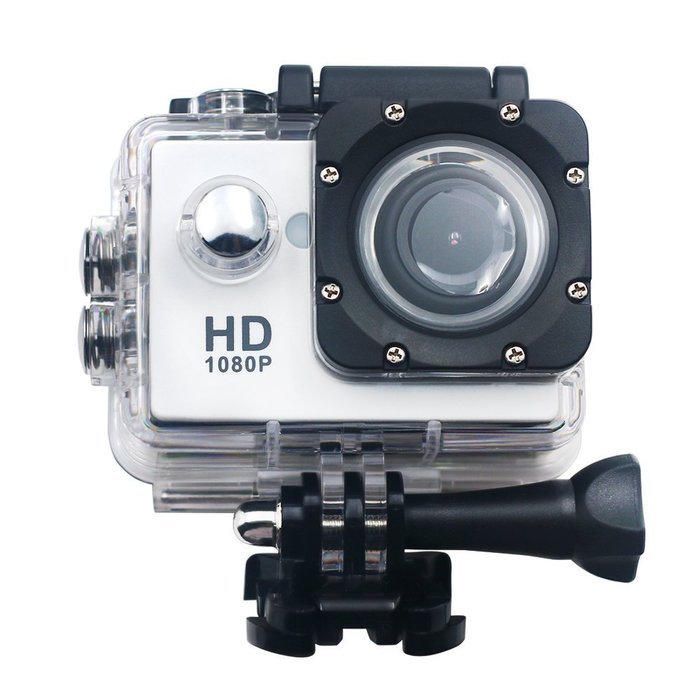 Bay Valley Parts12MP Full HD 1080P Helmet Sports Camera Waterproof Action Car DV Sports Camera