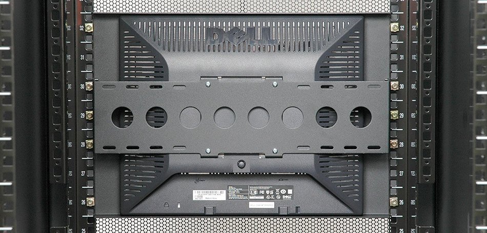 RackSolutions Flush Mount Rack Monitor, 7U-RACKMON