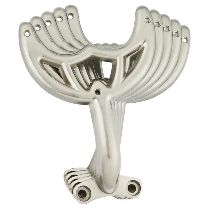 Westinghouse 7740300 42 inch Brushed Nickel Finish Replacement Fan Blade Arms, Five Pack