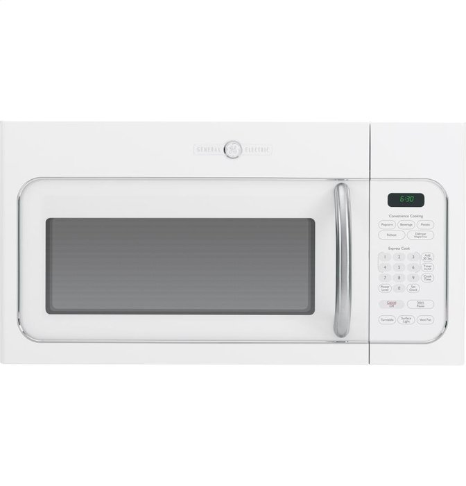 GE AVM4160DFWS Artistry 1.6 Cu. Ft. White Over-the-Range Microwave N3