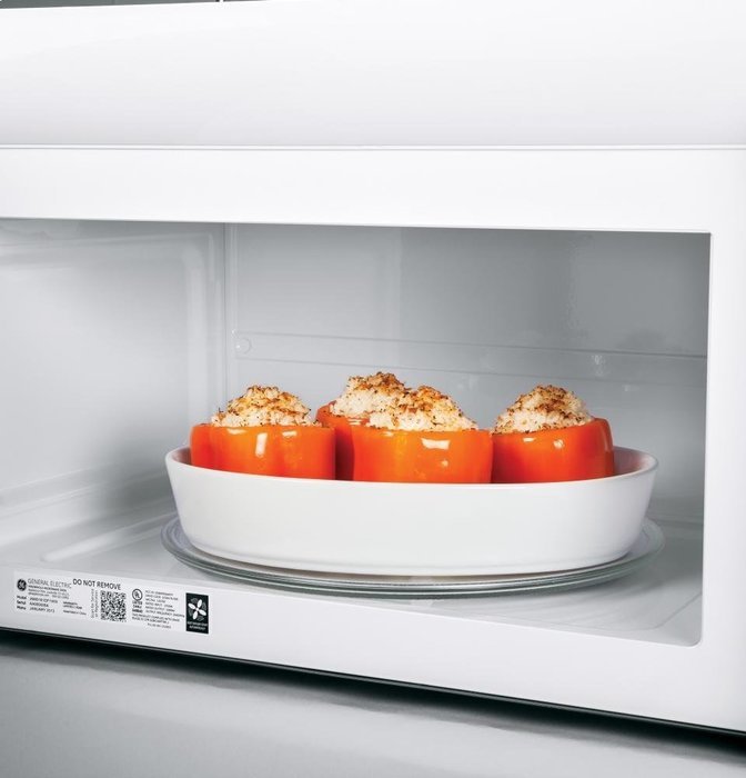 GE AVM4160DFWS Artistry 1.6 Cu. Ft. White Over-the-Range Microwave N4