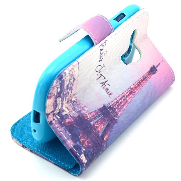 Galaxy S5 Case, Firefish Book-style Flip PU Leather Wallet [Kickstand] [Magnetic Closure] [Card Slots] [Scratch... N166