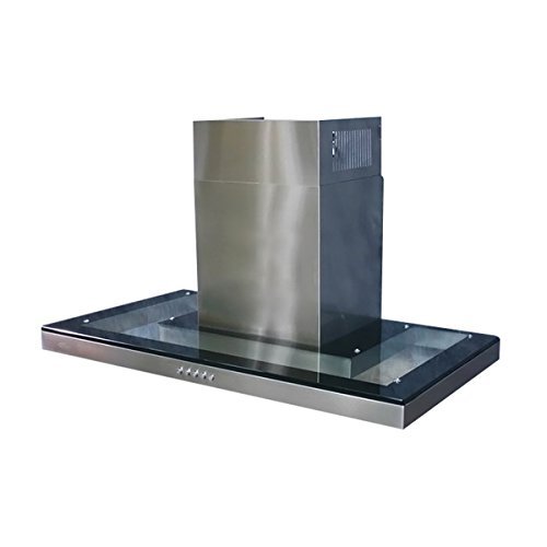 36'' Stainless Steel Wall Mounted Range Hood, Silver N2