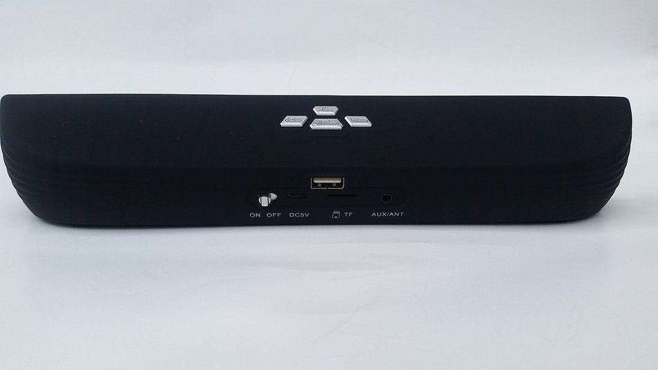 [New Model] Black-Portable Wireless Mini Bluetooth Speaker, Perfect Gift Item - FM Radio, Powerful Sound, Mic...