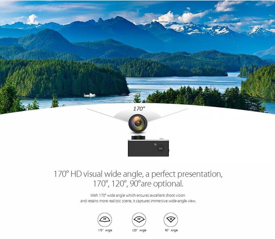 Elephone ELE CAM Explorer Pro Sports Action Camera 4K SONY Camera Sensor 2.0-Inch TFT LCD 170&deg; Wide Angle Lens... N2