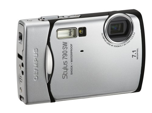 Olympus Stylus 790SW 7.1MP Waterproof Digital Camera with Dual Image ...