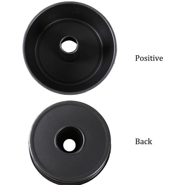 Heavyweight Nonstick Angel Food Cake Pan Bakeware, Black N3