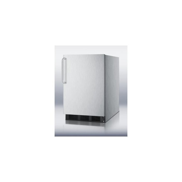 Summit FF6B7CSSADA 24" Commercially Approved & ADA Compliant Compact Refrigerator with 5.5 cu. ft. Capacity Door... N2