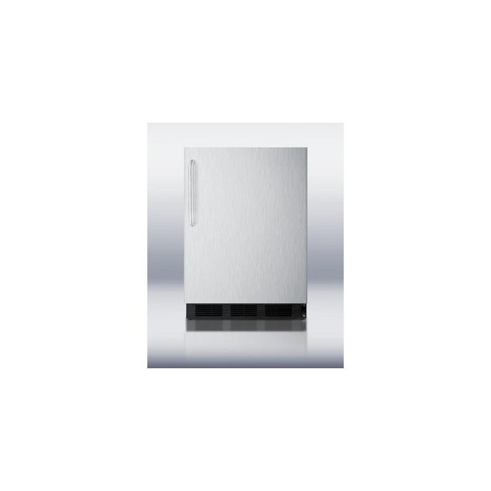 Summit FF6B7CSSADA 24" Commercially Approved & ADA Compliant Compact Refrigerator with 5.5 cu. ft. Capacity Door... N3
