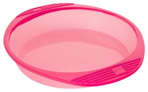 Orka 10 Inch Round Cake Pan, Raspberry