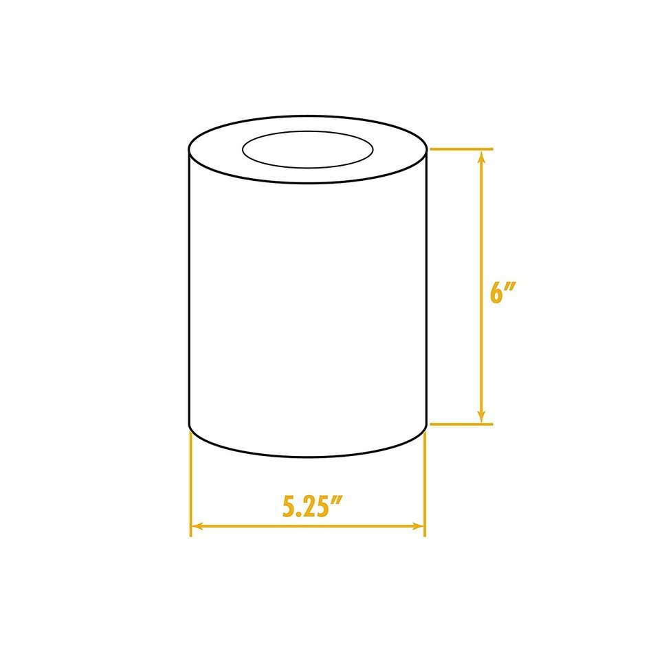 Multi-Fit Wet Vac Filters VF2001 Foam Sleeve / Foam Filter for Wet Dry Vacuum Cleaner (Single Wet Vac Filter Foam...