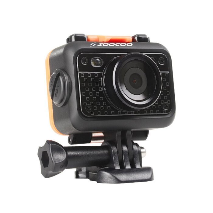 Meree D29 Bicycle Helmet Sports DV Action Waterproof Car Camera(black） N4