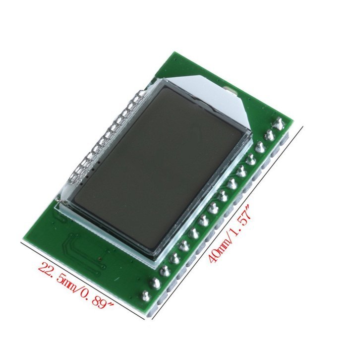 MEXUD-Wireless audio receiver module with 87-108MHZ PLL LCD Digital FM Radio Receiver Module Key Chain for Wireless... N3