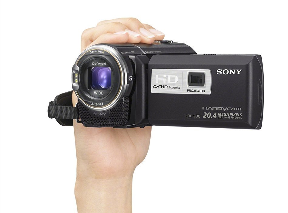 Sony HDRPJ580V High Definition Handycam 20.4 MP Camcorder with 12x Optical Zoom, 32 GB Embedded Memory and Built-in... N26