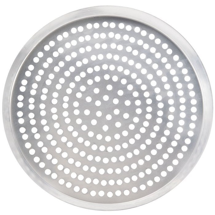 American Metalcraft CAR10SP 10" Super Perforated Heavy Weight Aluminum CAR Pizza Pan N2