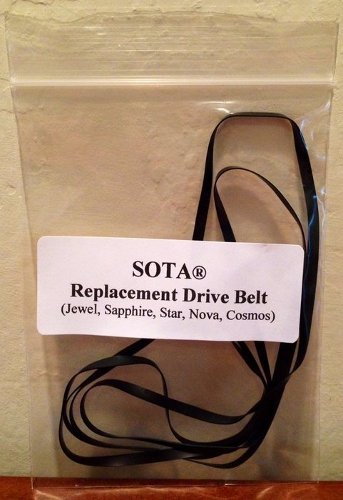 SOTA Genuine Turntable Large Drive-Belt for Jewel, Sapphire, Star, Nova, Cosmos