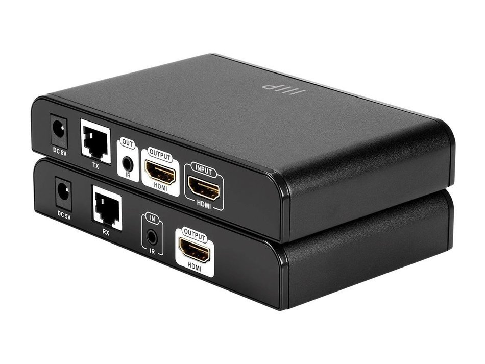 Monoprice Bit-Path AVTM Plus HDMI over Ethernet Extender Kit with HDMI Loop Out (1)
