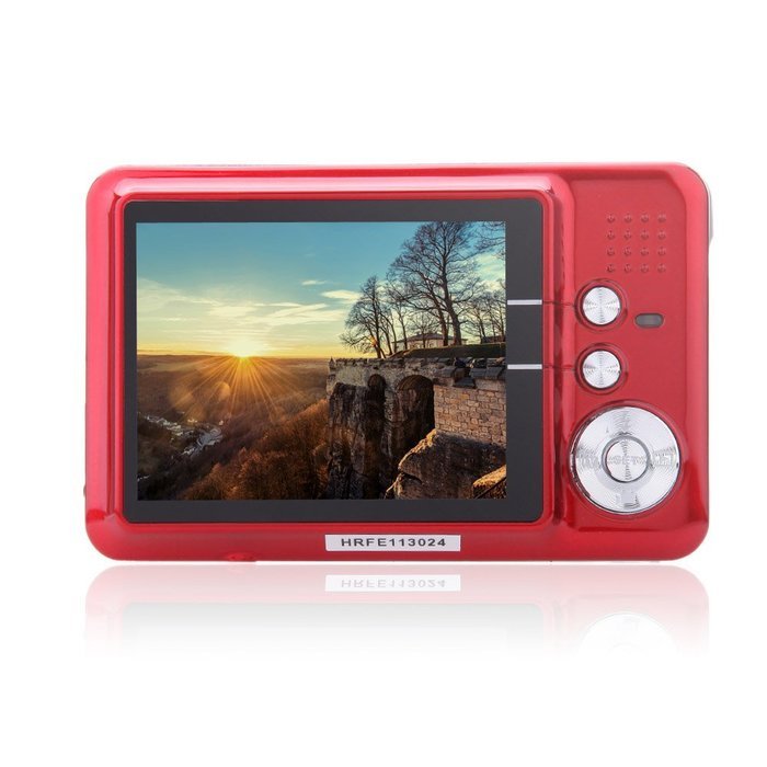 Andoer CDFE HD Digital Camera 18MP 2.7" TFT 8x Zoom Smile Capture Anti-shake Video Camcorder N11