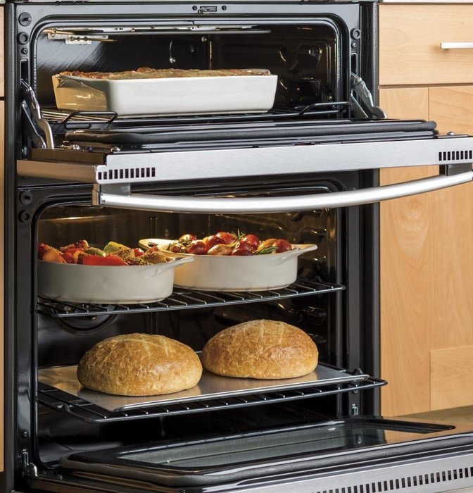 GE PB960SJSS Profile 30" Stainless Steel Electric Smoothtop Double Oven Range - Convection N3