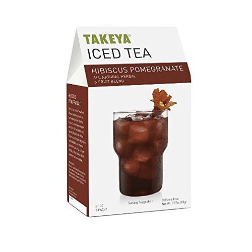 Takeya Loose Leaf Iced Tea, Fruit Blend Hibiscus Pomegranate N2