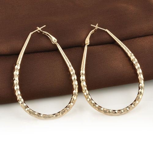 Fashion Women Ear U-Shape Hoop Huggie Dangle Earrings Noble Jewelry Gift
