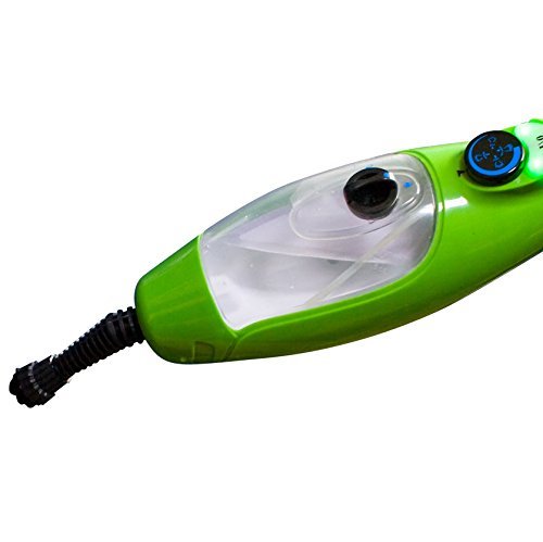 Milex Steam Mop and Steam Cleaner | Microfibre mop pads plus a range of attachments | For steaming tiles, wood... N7