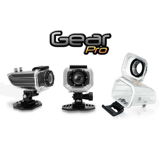 Sound Around GDV786GBK HD Video Recording Gear Pro Ryder Plus Action Cam, GPS Tracking Software, Full HD 1080p... N16