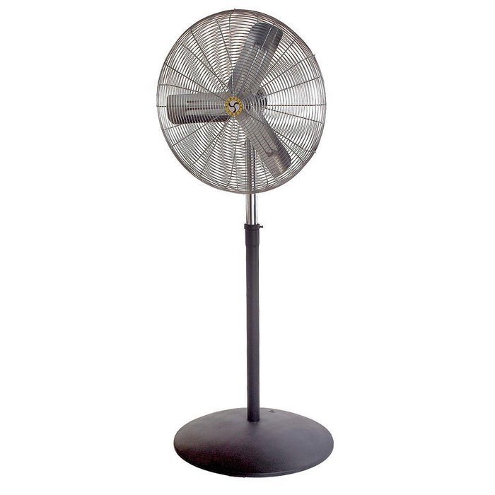 AIRMASTER CA24APE 24" NON-OSCILLATING PEDESTAL FAN