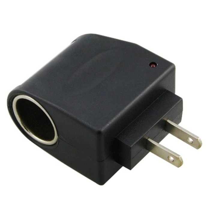 Dr.luck 301 Series 12v Car Power Universal AC to DC Car Cigarette Lighter Socket Adapter in US Plug (Pack of 1...