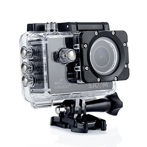 SJCAM SJ5000 Plus 16MP WiFi Action HD Camera Ambarella A7LS75 Waterproof - Black