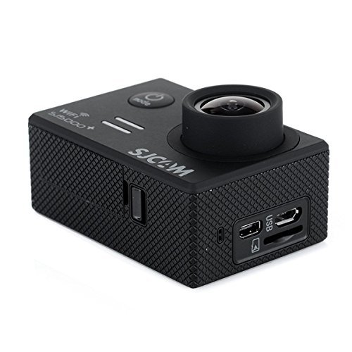 SJCAM SJ5000 Plus 16MP WiFi Action HD Camera Ambarella A7LS75 Waterproof - Black N3