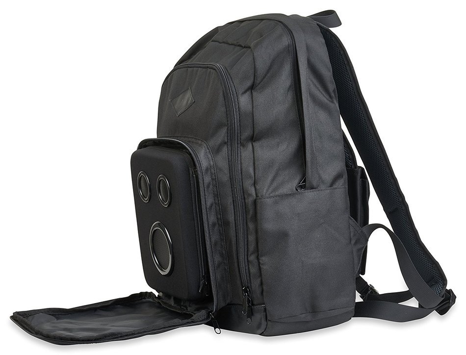 THE #1 Speaker Backpack in the World. The 2017 Rager Backpack with Bluetooth Speakers - Loved by All! (New Release) N8