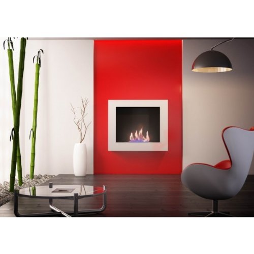 Fireplace bio ethanol Modern Dual White Neoflame N2