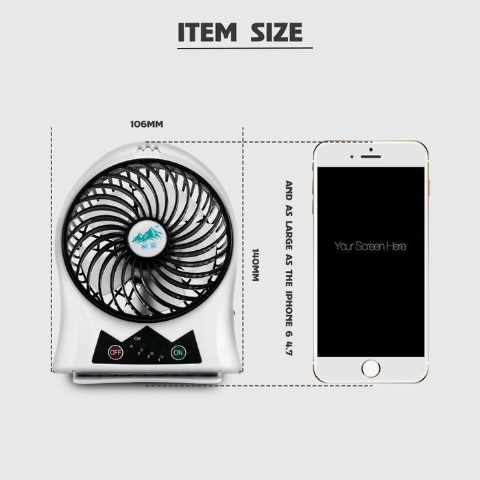 Mini Fan IMFair Operated Portable Usb Battery Fan N9