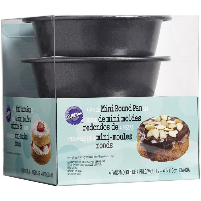 Wilton Round Pans in Pet Box, Mini