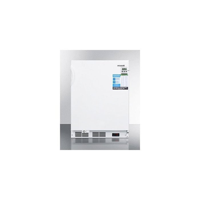 Summit FF7LBIVACADA Built-in ADA Undercounter Medical All-Refrigerator for Temperature Stable Medical Storage...