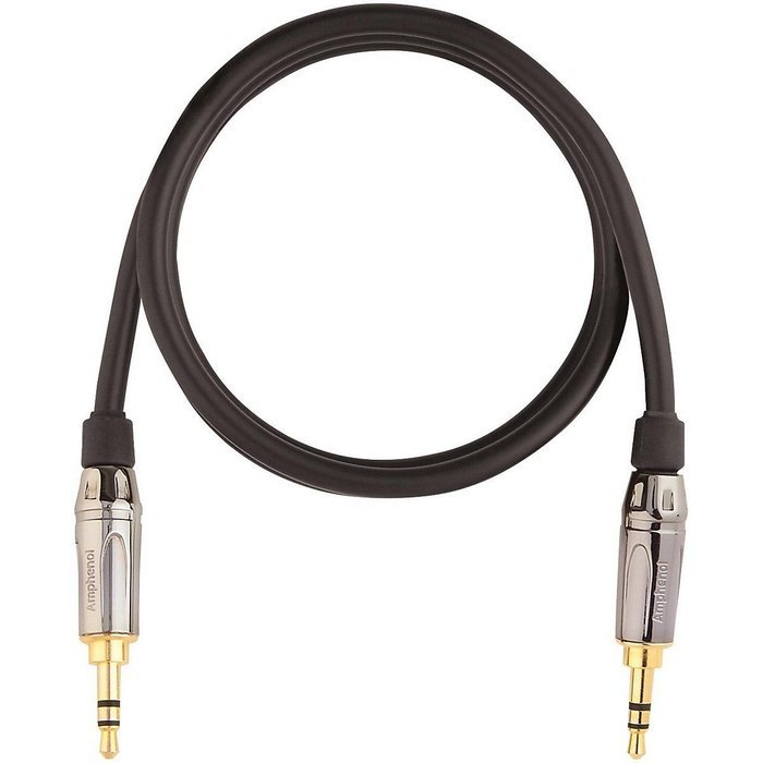 Livewire Elite Interconnect Cable 3.5 mm TRS Male to 3.5 mm TRS Male 3 ft. Black N2